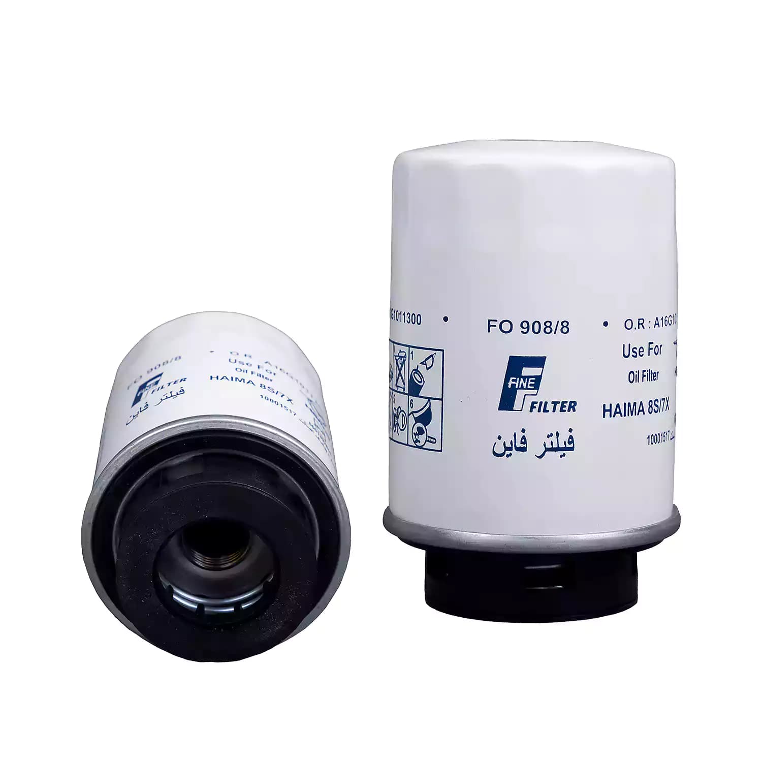 فیلتر روغن خودرو فاین مدل FO908/8 مناسب هایما S8