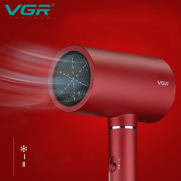 سشوار VGR مدل V-431 | موتور DC، فناوری یون اورجینال با ضمانت اصالت — تصویر ۳