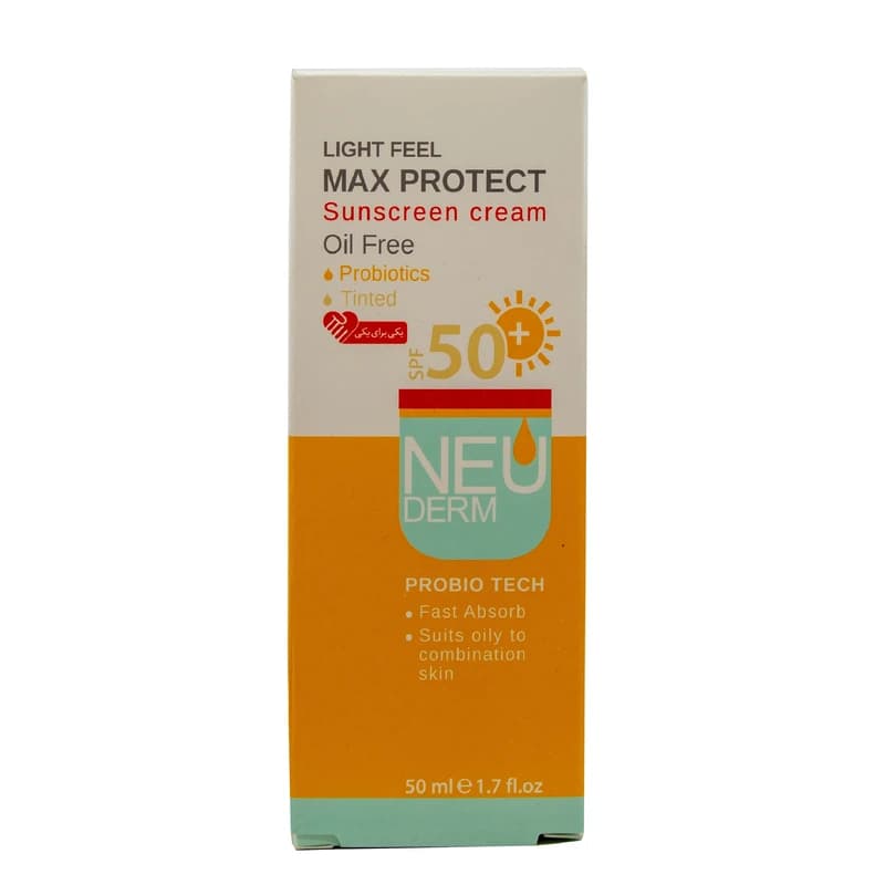 کرم ضد آفتاب نئودرم مدل Max Protect Oil Free حجم 50 میلی لیتر — تصویر ۵
