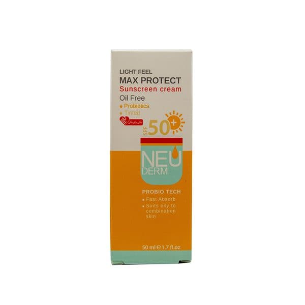 کرم ضد آفتاب نئودرم مدل Max Protect Oil Free حجم 50 میلی لیتر — تصویر ۳
