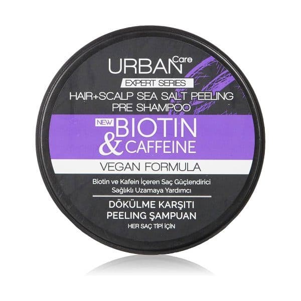 اسکراب مو اوربان کر URBAN CARE مدل BIOTIN and CAFFEINE وزن 200 گرم