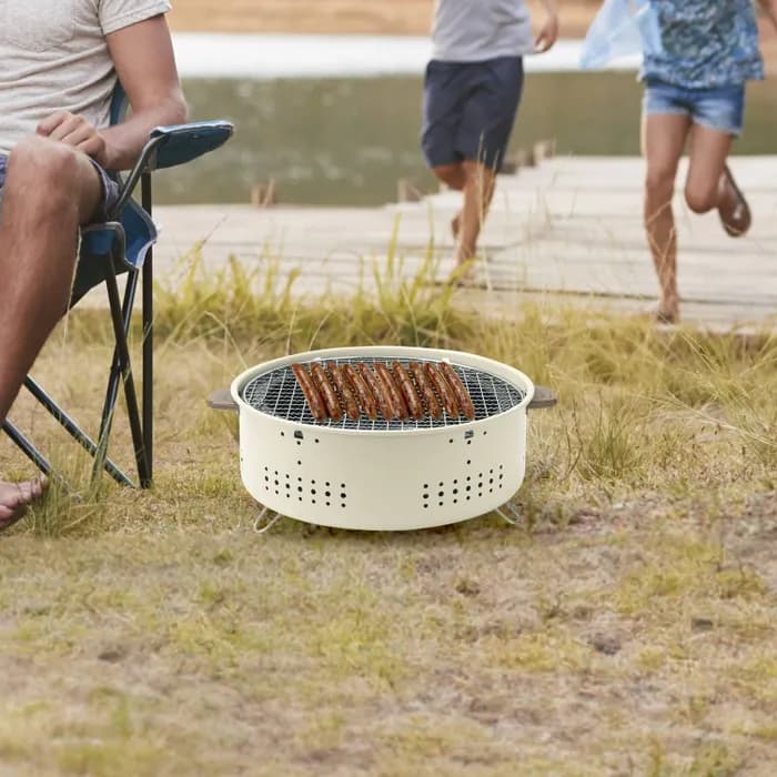 مینی باربیکیو ذغالی پرودو porodo mini portable charcol grill — تصویر ۲