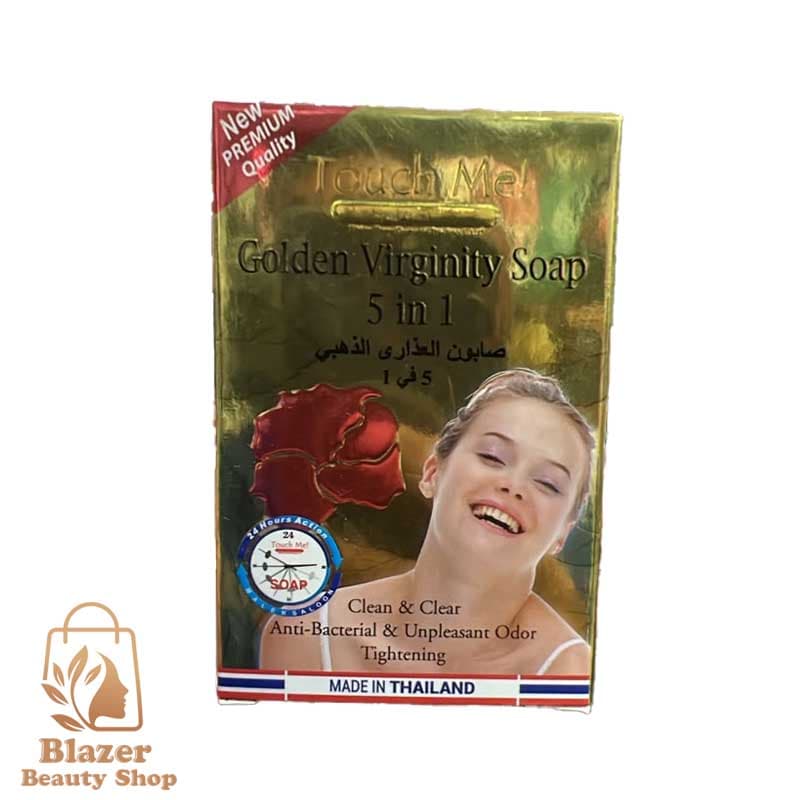 صابون بهداشتی بانوان (تنگ کننده واژن) تاچ می Touch Me مدل Golden Virginity (پک ۵ در ۱)