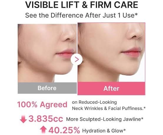 کرم گواشا ضد چروک صورت و گردن مدیکیوب PDRN کلاژن با ۵٪ Volufiline — تصویر ۳