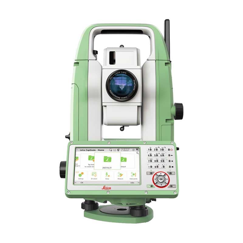 توتال استیشن لایکا مدل TS10 2″ imaging R1000 با واردات رسمی وخدمات نمایندگی