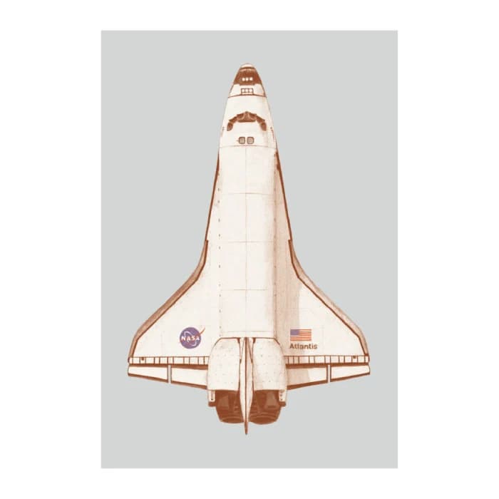 پوستر و تابلو اتاق کودک طرح Atlantis