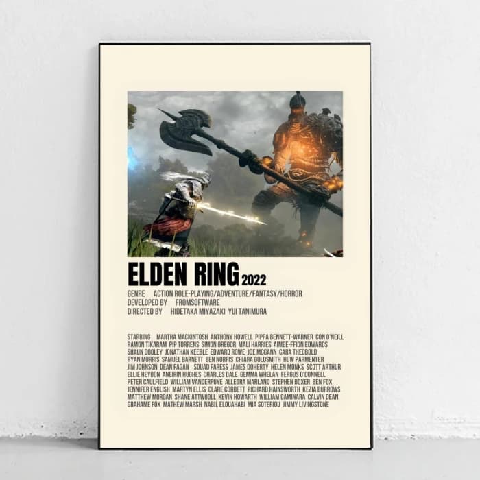 پوستر و تابلو گیمینگ طرح Elden ring