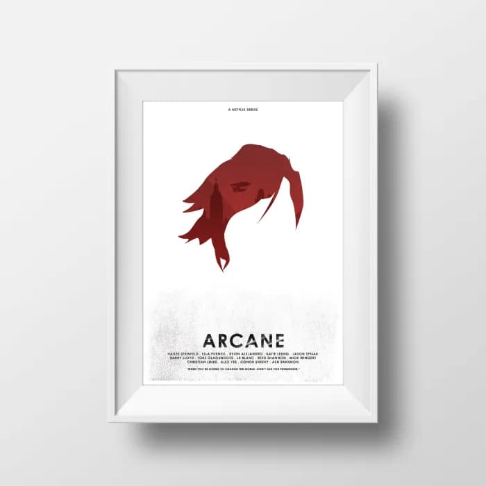 پوستر و تابلو مینیمال طرح Arcane