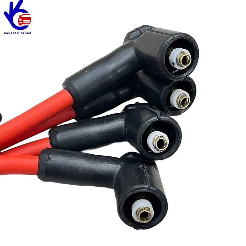 وایر شمع تقویتی پیکان انژکتور(2سر برنجی-بوبین دار) SPARK LINE — تصویر ۲