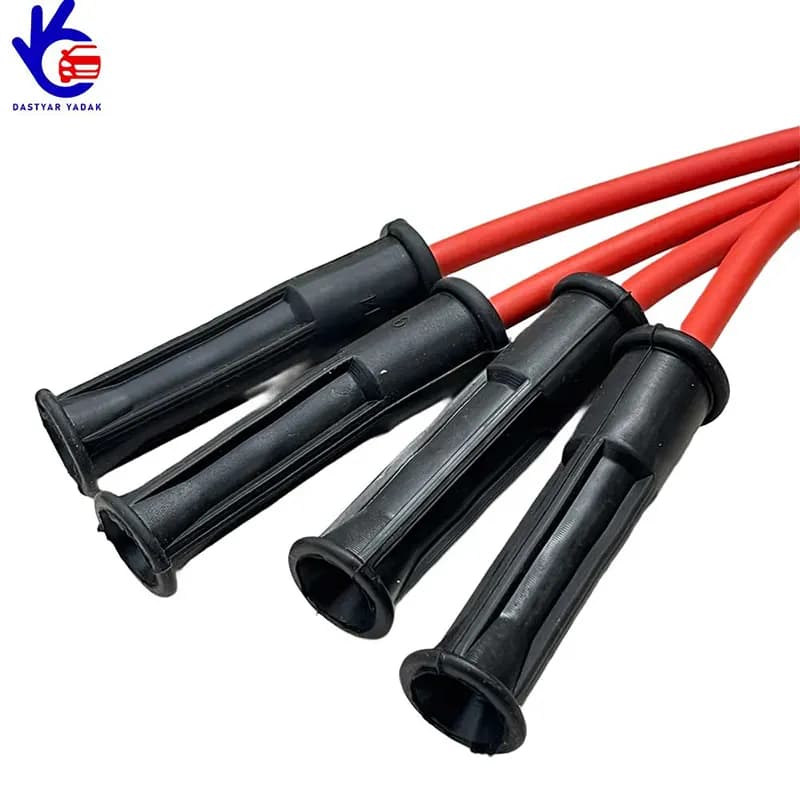 وایر شمع تقویتی پیکان انژکتور(2سر برنجی-بوبین دار) SPARK LINE — تصویر ۳