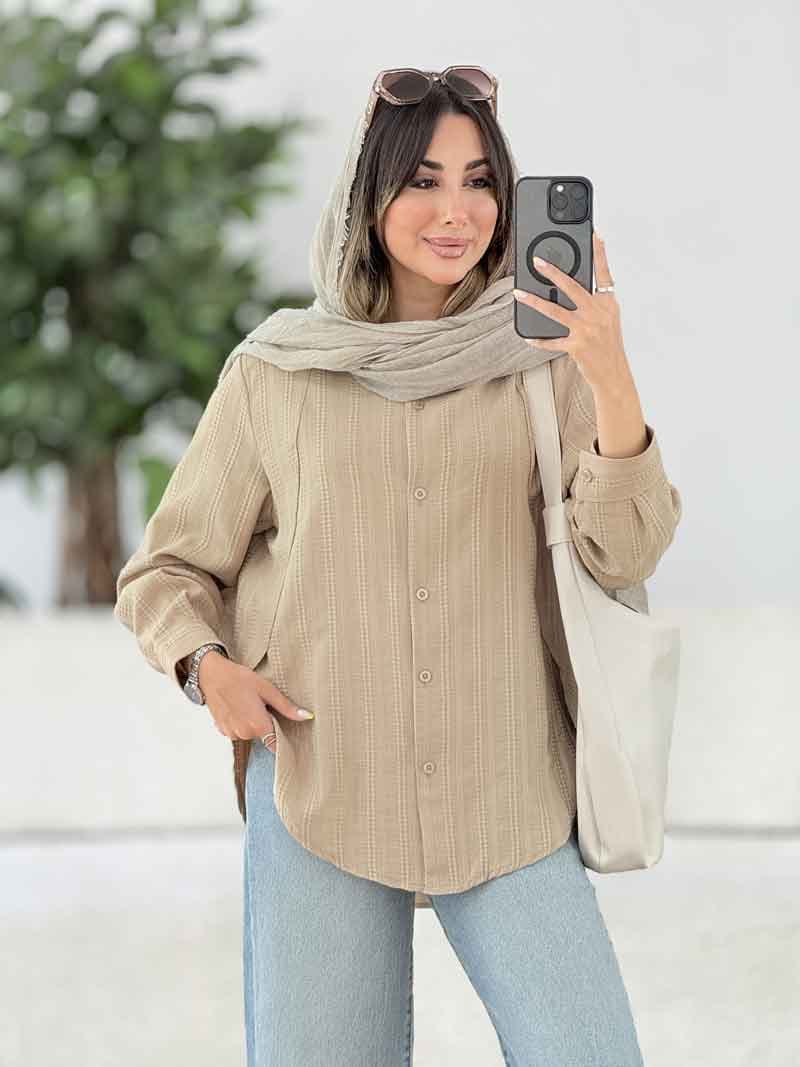 مانتو برش دار سیلوانا کد 7993 — تصویر ۲