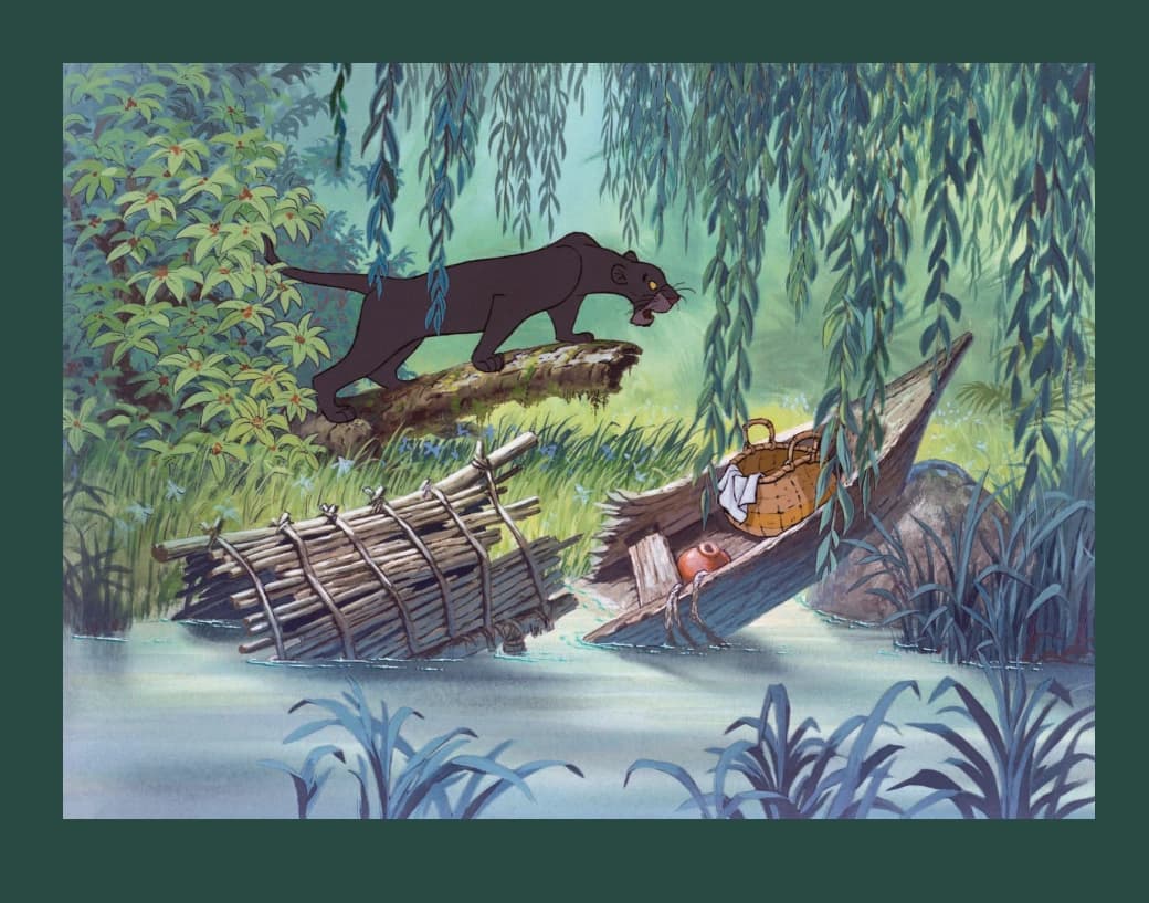 آرت بوک کتاب جنگل Walt Disney’s The Jungle Book — تصویر ۴