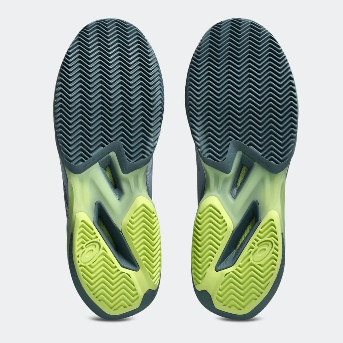 کفش تنیس مردانه اسیکس Asics Solution Speed Ff 4 Clay – خاکستری — تصویر ۳