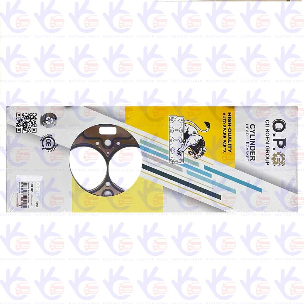 واشر سر سیلندر 206 استاندارد تیپ 5 O.P.G ترکیه — تصویر ۳