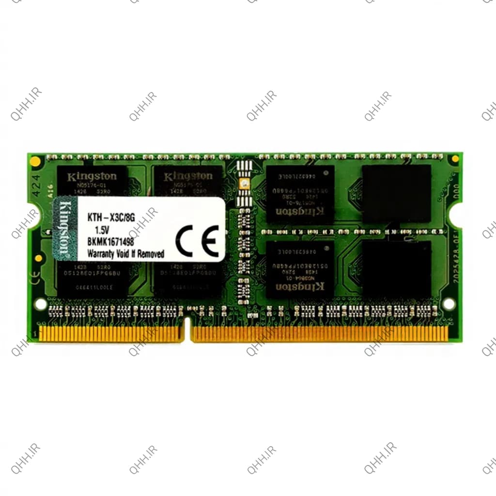 رم لپ تاپ 8 گیگ Kingston DDR3 1600-12800 MHZ 1.5V — تصویر ۲