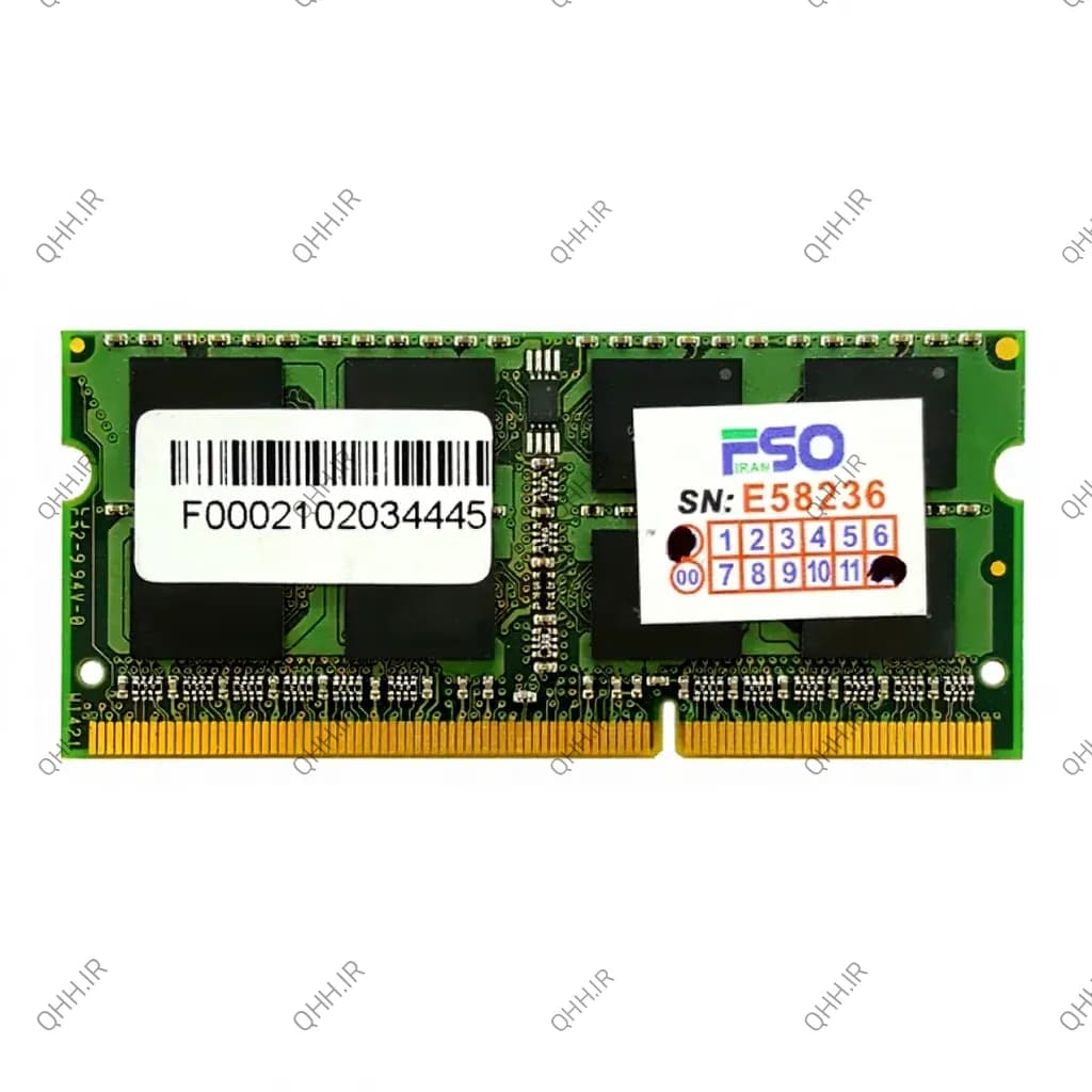 رم لپ تاپ 8 گیگ Kingston DDR3 1600-12800 MHZ 1.5V — تصویر ۵
