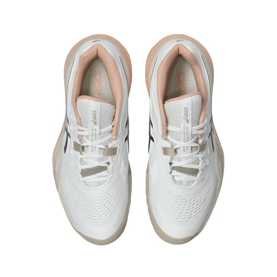 کفش تنیس زنانه اسیکس – Asics GEL-RESOLUTION X- سفید/کرم — تصویر ۵