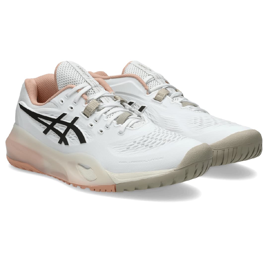 کفش تنیس زنانه اسیکس – Asics GEL-RESOLUTION X- سفید/کرم — تصویر ۷