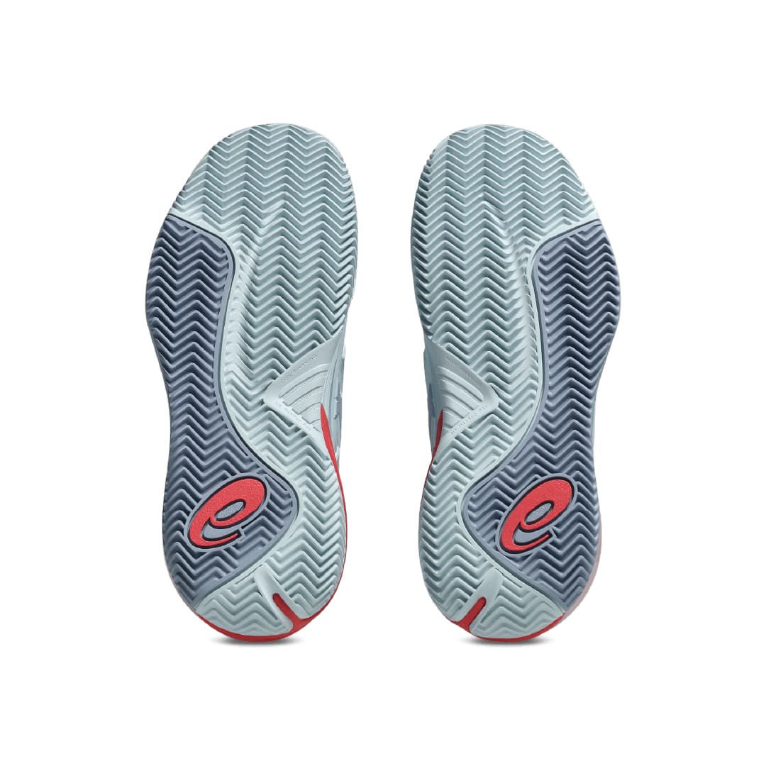 کفش تنیس زنانه اسیکس – Asics GEL-RESOLUTION X CLAY- خاکستری/آبی — تصویر ۴