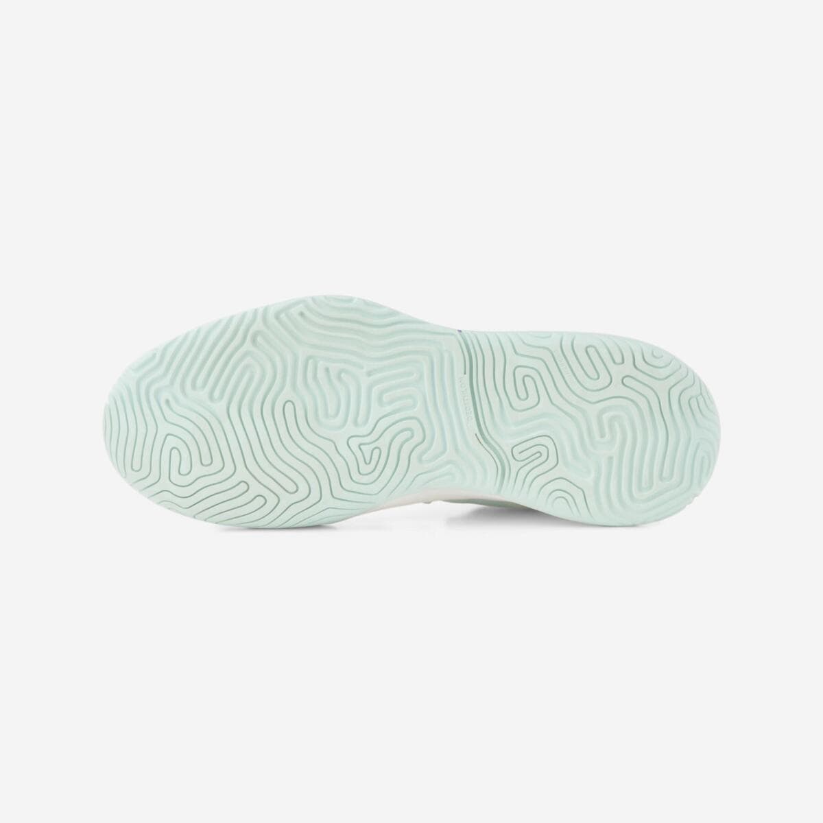 کفش تنیس زنانه دکتلون کویکما Decathlon Women’s Tennis Shoes Unrupt Pro – سفید/بنفش — تصویر ۳