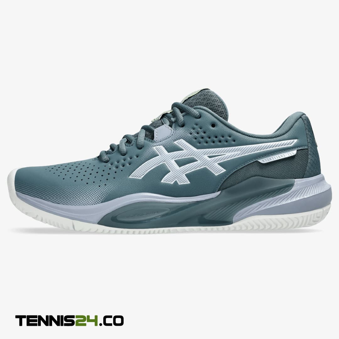 کفش تنیس مردانه اسیکس Asics Gel-Challenger Clay 15- سبز — تصویر ۲