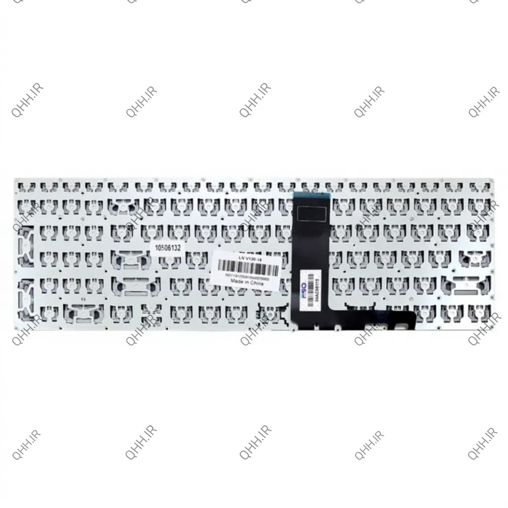 کیبرد لپ تاپ لنوو IdeaPad V130 مشکی-اینترکوچک بدون فریم — تصویر ۴