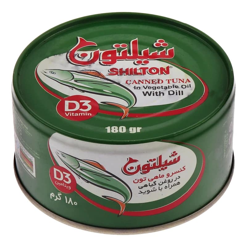 کنسرو تن ماهی شوید شیلتون 180 گرم