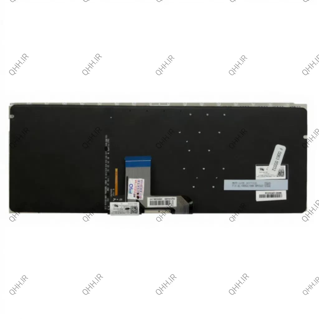 کیبرد لپ تاپ ایسوس ZenBook UX310 مشکی-اینترکوچک-بابک لایت-بدون فریم با کلید پاور — تصویر ۴