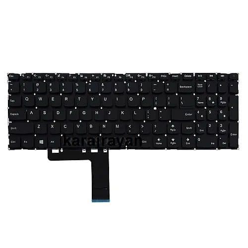کیبرد لپ تاپ لنوو IdeaPad 110-15ACL بدون فریم با دکمه پاور — تصویر ۳