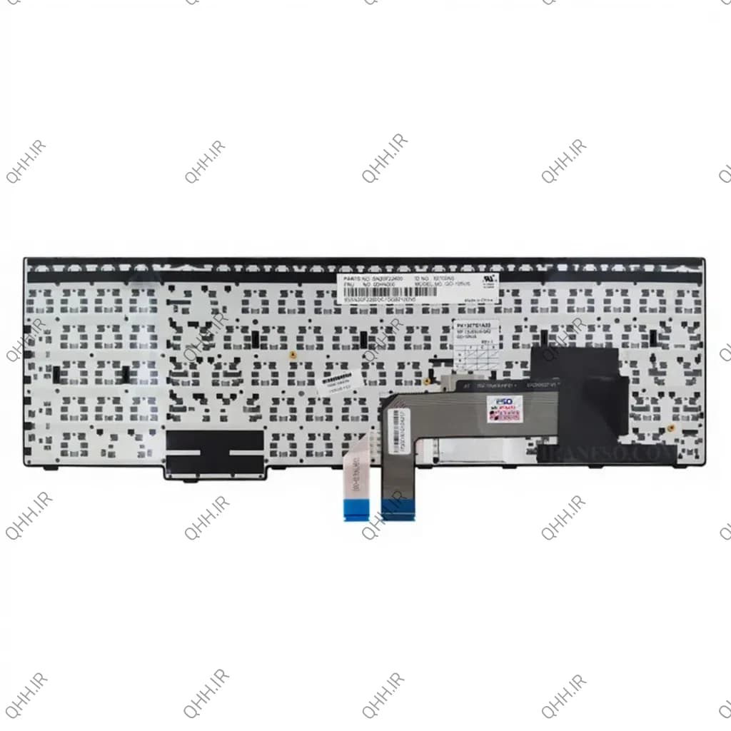 کیبرد لپ تاپ لنوو ThinkPad E550-E560 مشکی-با موس-بافریم — تصویر ۴
