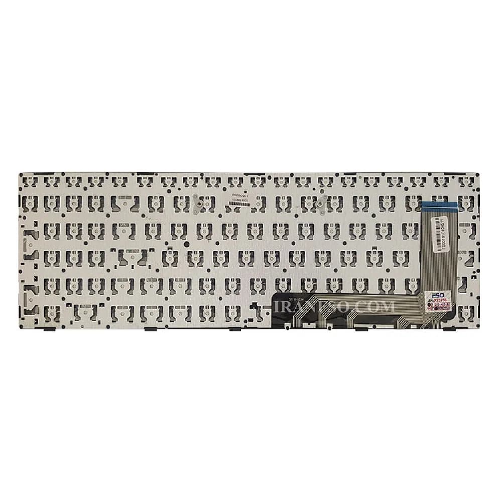 کیبرد لپ تاپ لنوو IdeaPad 110-15ISK مشکی-با فریم-با دکمه پاور — تصویر ۸