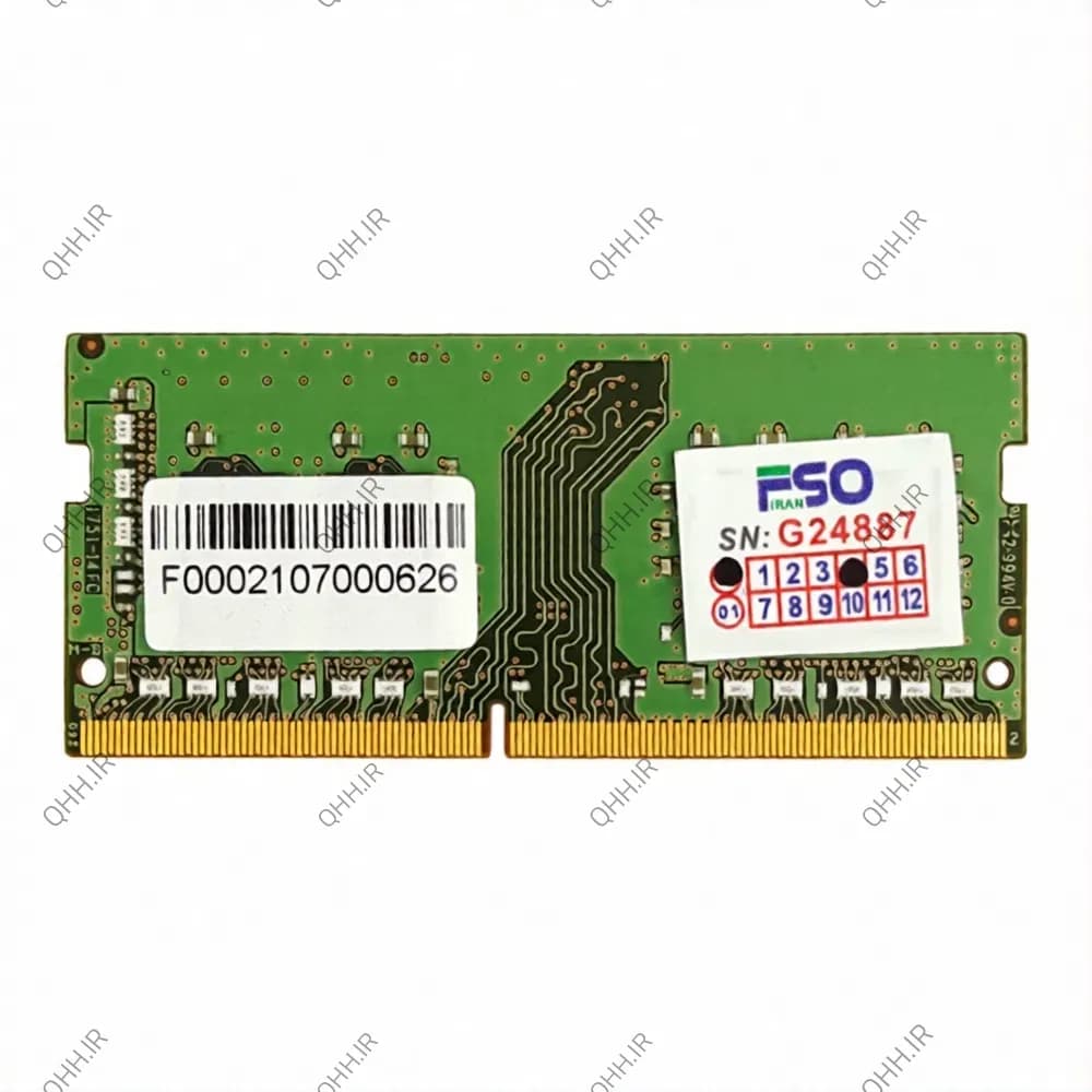 رم لپ تاپ 4 گیگ Hynix DDR4-2400 MHz 1.2V — تصویر ۷
