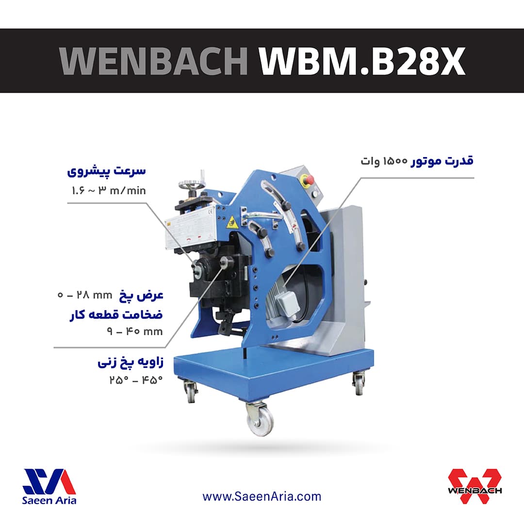 پخ زن ورق ونباخ WBM.B28X