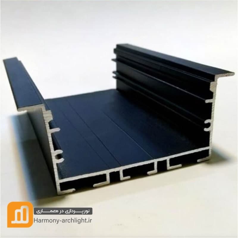 پروفیل چراغ خطی 4 ردیف توکار لبه دار کدPR-1219 — تصویر ۳