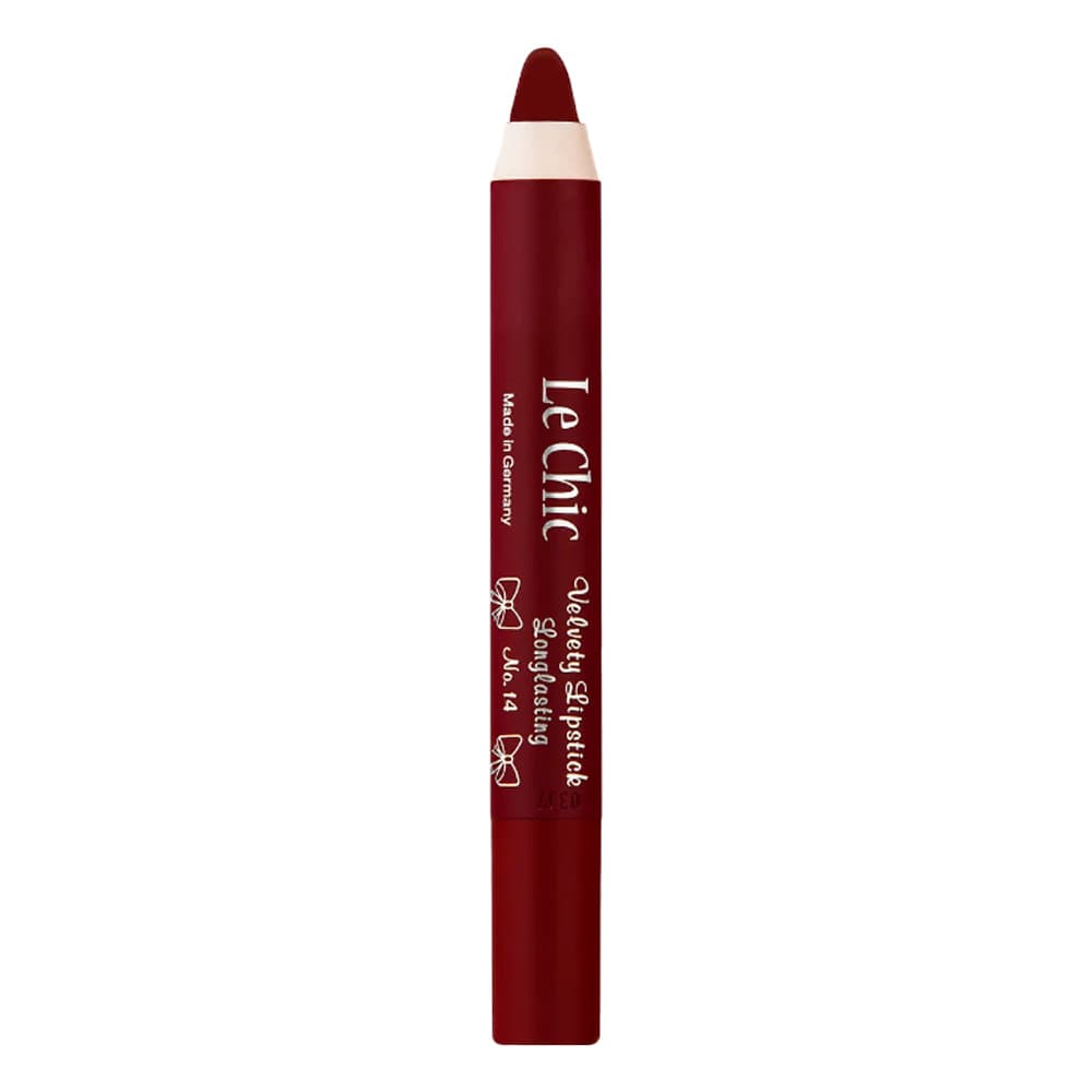 رژ لب مدادی لچیک شماره ۱۴ – رنگ سرخابی گوشتی — تصویر ۳