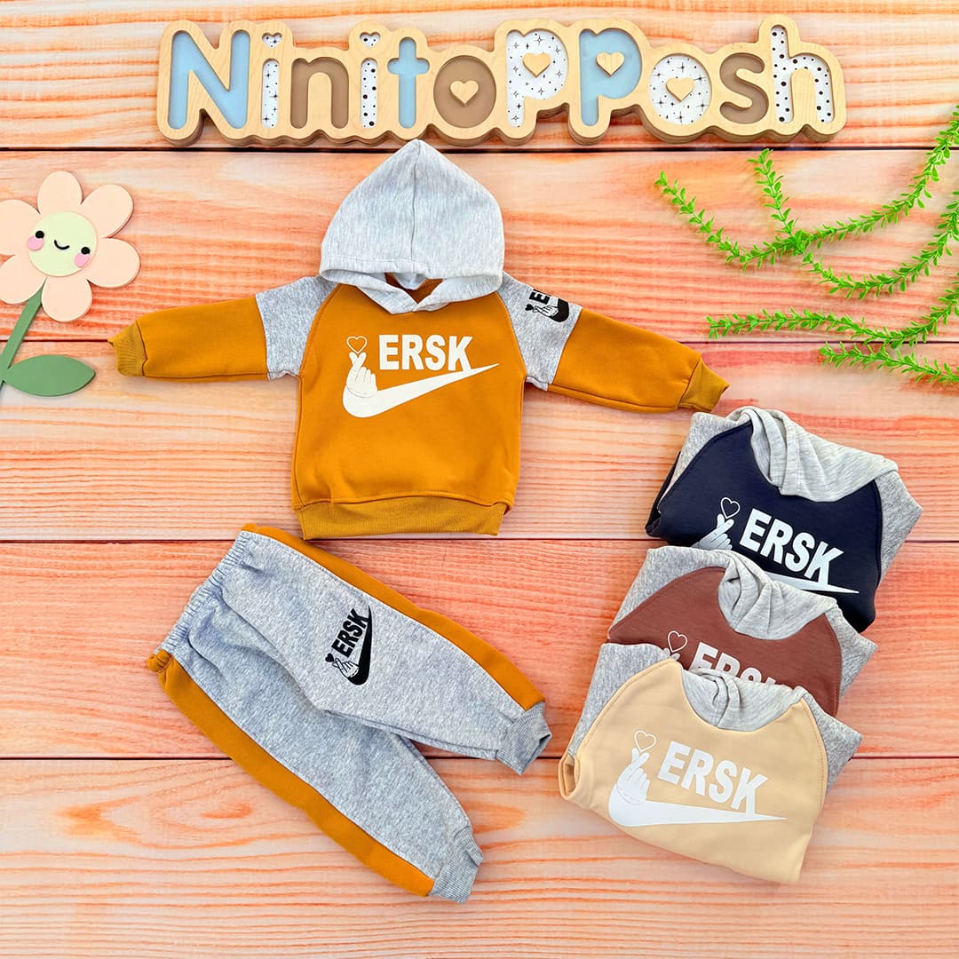 ست هودی شلوار NIKE ERSK بچگانه — تصویر ۲