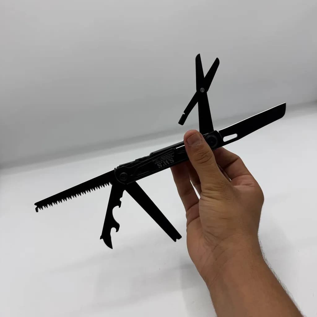 چاقوی چندکاره کمپینگ تاشو — تصویر ۵