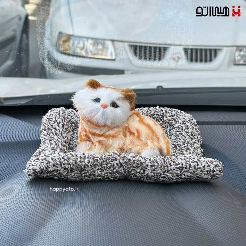 عروسک رو داشبورد طرح گربه — تصویر ۲