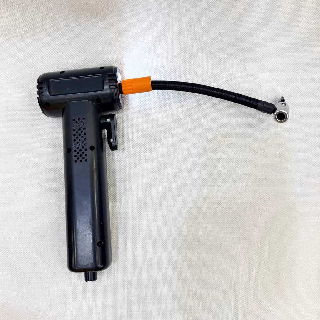 پمپ باد چندمنظوره MDHL MD-9170 Safety Hammer Inflator با چکش اضطراری، کاتر کمری، نمایشگر دیجیتال و پاوربانک — تصویر ۵