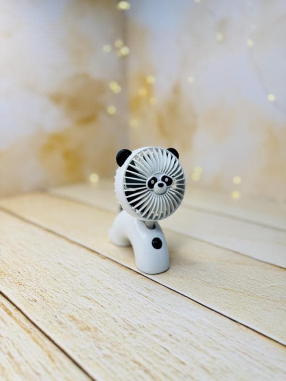 پنکه فانتزی طرح ایستاده حیوانات کیوت دم متحرک DD8028کد 3294 — تصویر ۳