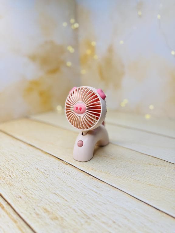پنکه فانتزی طرح ایستاده حیوانات کیوت دم متحرک DD8028کد 3294 — تصویر ۷
