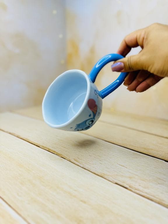 ماگ سرامیکی دیزنی استیچ و آنجل دسته بلند کد 3225 — تصویر ۶