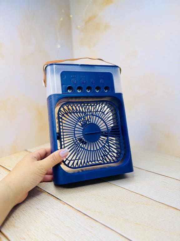 کولر آبی پنکه رومیزی مه پاش تایمر دار AIR COOLER FANکد 3188 — تصویر ۳