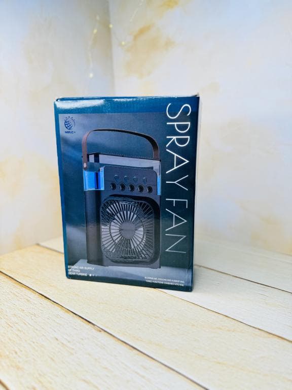 کولر آبی پنکه رومیزی مه پاش تایمر دار AIR COOLER FANکد 3188 — تصویر ۲