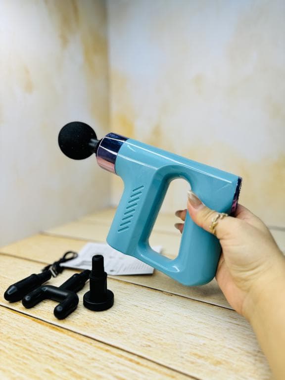 ماساژور تفنگی شارژی FASCIAL GUN KH-740 کد 3143