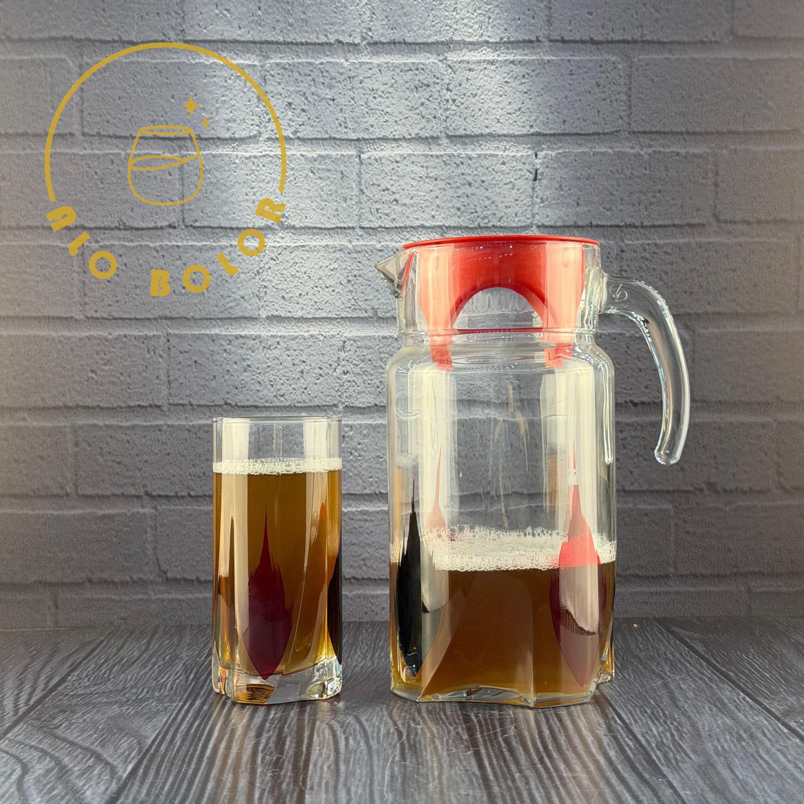 پارچ و لیوان لونا (طرح آتیشی)پاشاباغچه 7 پارچه — تصویر ۲