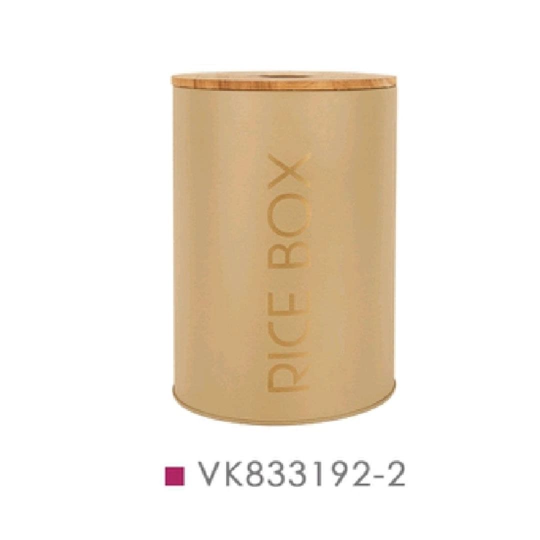 سطل برنج BVK بی وی کی درب بامبو کرم کد VK833192-2