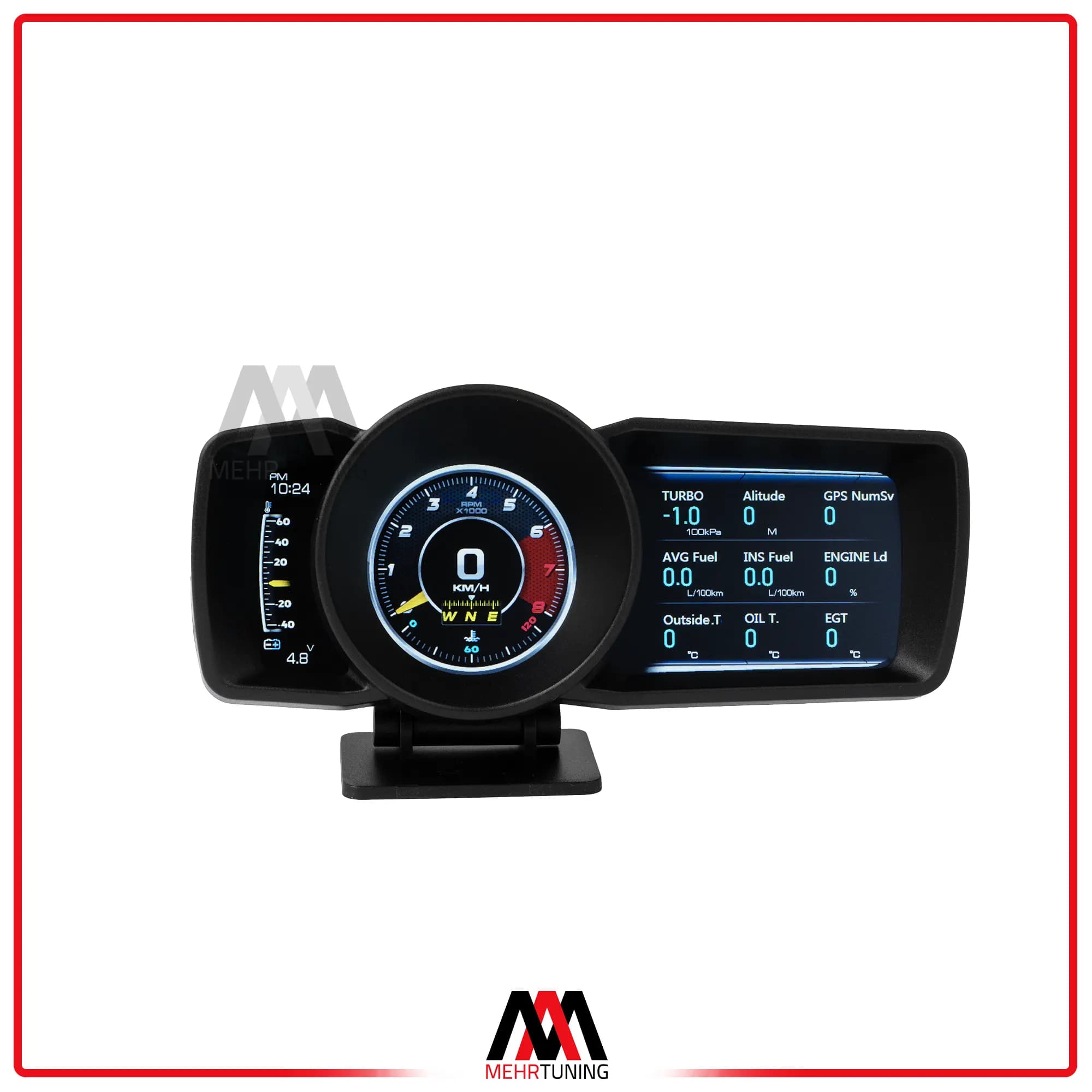 گیج OBD2 مدل HUD A600 وارداتی — تصویر ۴