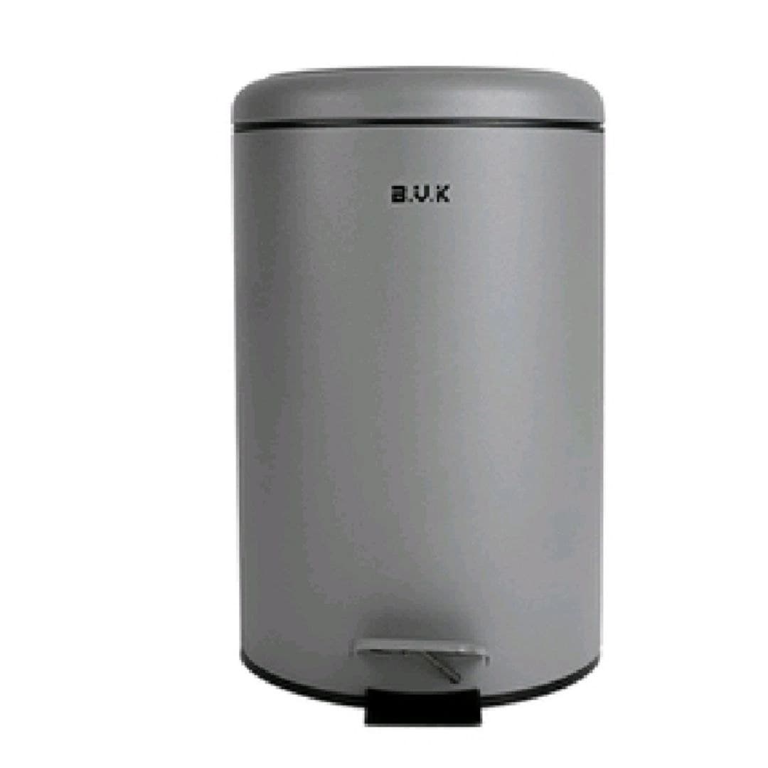 سطل زباله BVK بی وی کی 20 لیتر طوسی کد VK833015-3