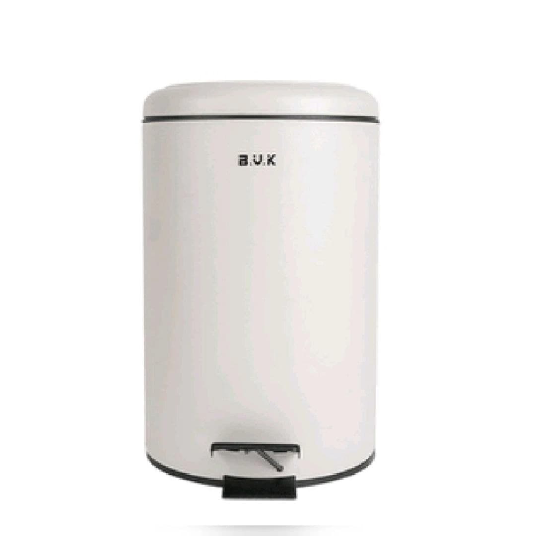 سطل زباله BVK بی وی کی 20 لیتر سفید کد VK833016-3